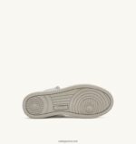 Autry άνδρες δίχρωμα mid sneakers medalist σε δερμάτινο λευκό και vapor τόνο 04FXF27 - Image 4