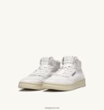 Autry άνδρες Ολυμπιονίκης mid sneakers σε απαλό δέρμα κατσίκας 04FXF22 - Image 2