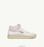 Autry άνδρες Ολυμπιονίκης mid sneakers σε απαλό δέρμα κατσίκας 04FXF22