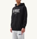 Autry άνδρες φούτερ με κουκούλα liberty print μαύρο 04FXF110 - Image 2