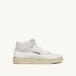 Autry γυναίκες Ολυμπιονίκης mid sneakers σε απαλό δέρμα κατσίκας 04FXF192