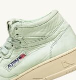 Autry γυναίκες Ολυμπιονίκης mid sneakers σε απαλό δέρμα κατσίκας cel green 04FXF230 - Image 6