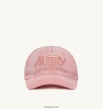 Autry γυναίκες supervintage λογότυπο καπάκι ροζ 04FXF144